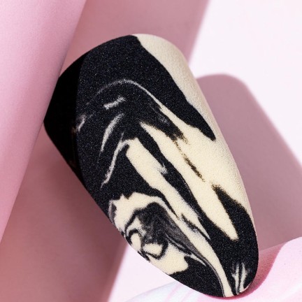 Marble pattern teardrop shaped makeup sponge set