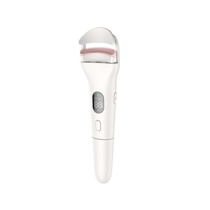 Mini electric heated eyelash curler