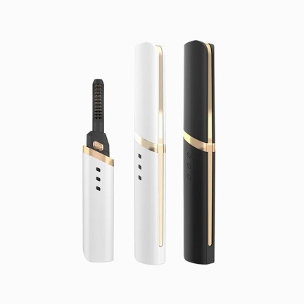 Mini portable electric eyelash curler