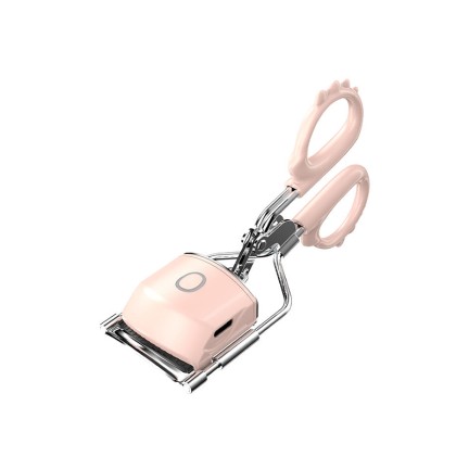 Portable rechargeable electric heated eyelash curler