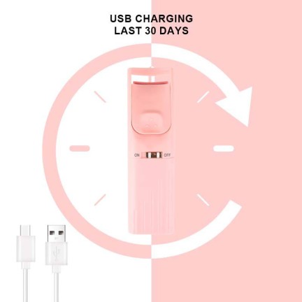 Dual-temperature controlled portable electric heated eyelash curler