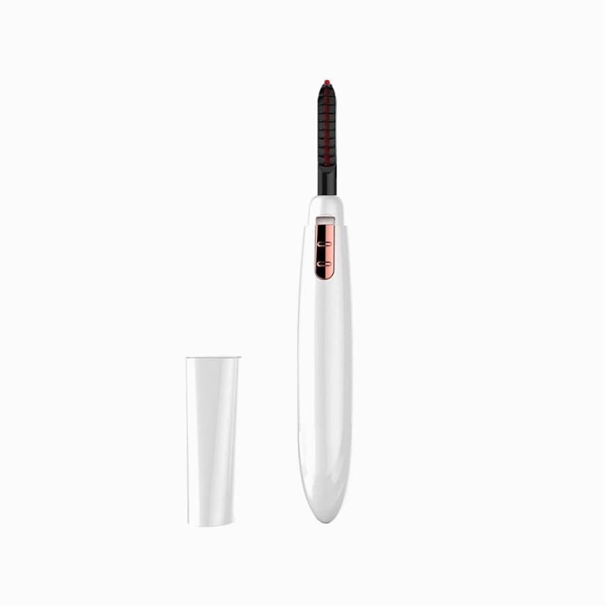 Fast-heating portable electric eyelash curler