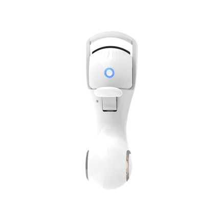 Mini portable heated eyelash curler