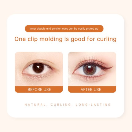 Portable electric heated metal eyelash curler