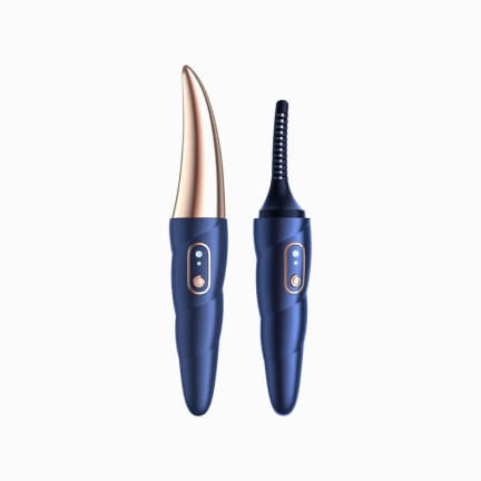 Solid color electric heated eyelash curler