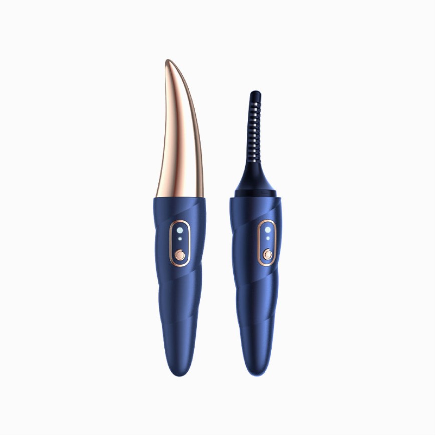 Solid color electric heated eyelash curler