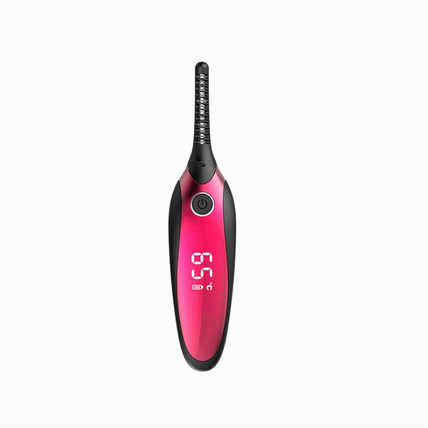 Mini rechargeable multi-temperature electric eyelash curler