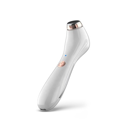 Ultrasonic hot and cold eye tightening massager
