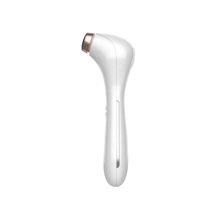 Ultrasonic hot and cold eye tightening massager