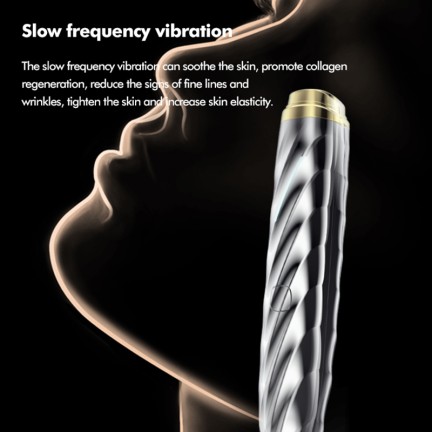 Multifunctional radio frequency red light eye massager pen