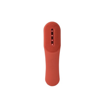 LED light therapy silicone deep cleansing facial brush