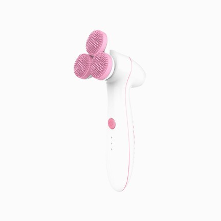 Ruby silicone facial cleansing brush