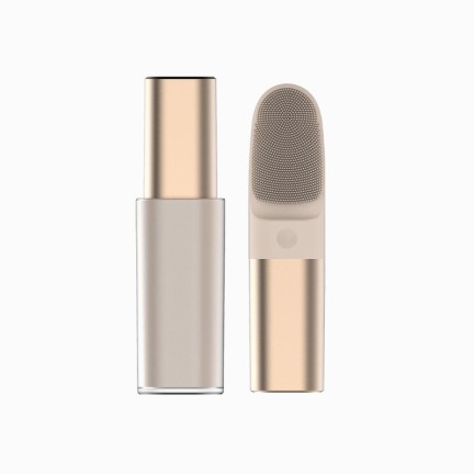 Ultrasonic microcrystalline cleansing silicone massage brush