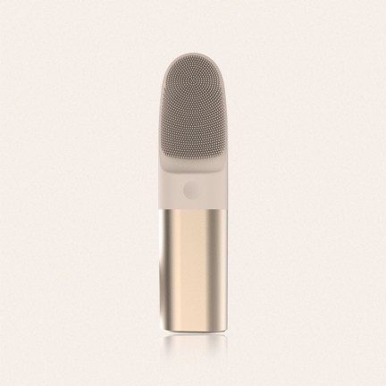 Ultrasonic microcrystalline cleansing silicone massage brush