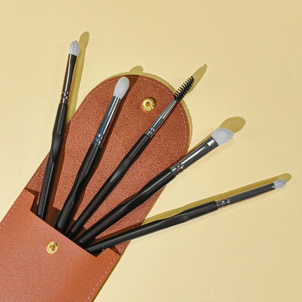 5-piece professional foundation makeup brush set