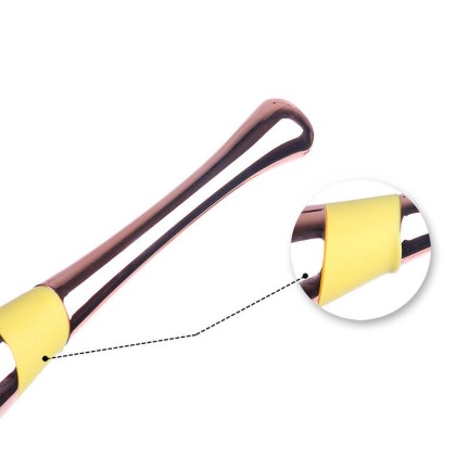 Portable set of 8 foundation makeup brushes