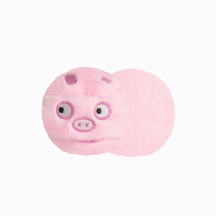 Velvety soft round eco-friendly powder puff