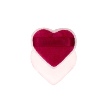 Triangular velvet sponge powder puff